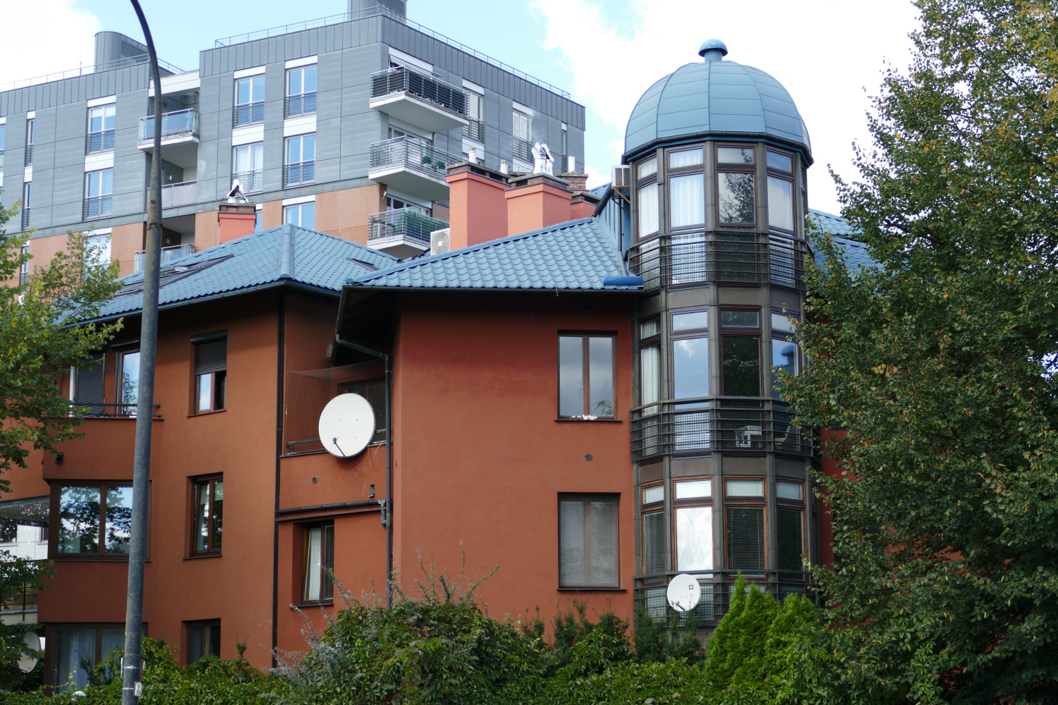 Zdjęcie architektury budynku Budynki mieszkalne